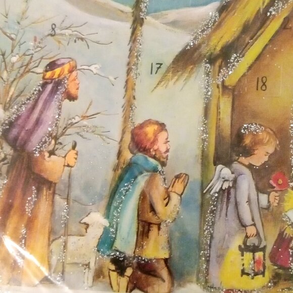 Vintage Korsch Verlag Nativity Advent Calendar Germany - Picture 3 of 6